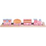 Bigjigs Toys - Дървен влак - Експрес към сладката земя BJT471