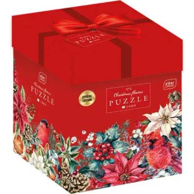 Interdruk BOX Vianočné kvety Sviatočná elegancia 1000 dielov