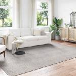vidaXL Килим за вътрешно помещение LUGO Кремав и сив 240 x 340 см (42022719)