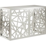 vidaXL Покритие за климатик Сребристо 90 x 40 x 60 см (8014154)