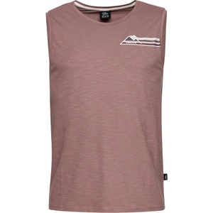 Chillaz Мъжки потник с широка презрамка Chillaz Calanques Mountain Stripes Tank top - Wine - размер XL (216-8105-0216)