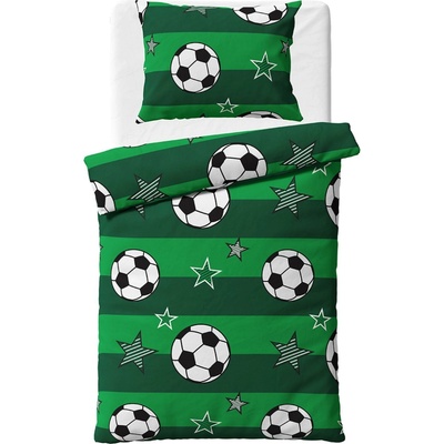 TipTrade bavlna obliečky Futbal 140x200 70x90