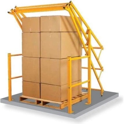 Otočná paletová branka na rampy Vario 18 – pro palety 1800×1600×1300 mm, vnější š.2000 mm