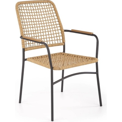 Halmar Baltar ratan / černá