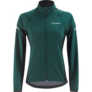 Löffler Дамско ветрозащитно яке за колоездене Löffler Women's Bike Zip-Off Jacket San Remo Ab Light Cycling jacket - Forest - размер 40 (EU) (151-0832-0114)