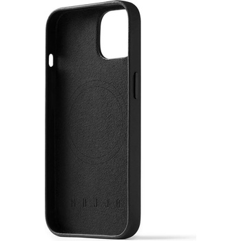 Mujjo Калъф за Apple iPhone 14, кожен, Mujjo Full Leather Case (CL-023-BK), черен (CL-023-BK)