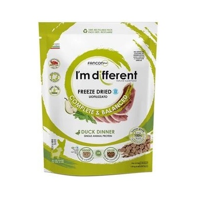 I´M DIFFERENT Duck DINNER mrazem sušené raw krmivo s kachnou 156 g