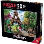 Anatolian Пъзел Anatolian - Пролет в Париж, 500 части (P3627)