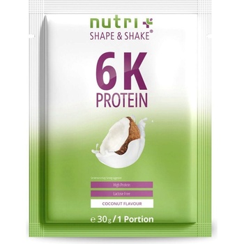 nutri + Пробен размер на веган протеин на прах 6K - Coconut