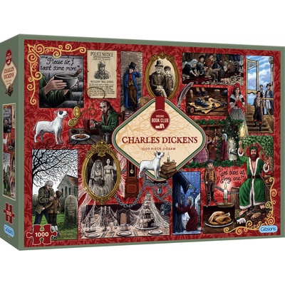 GIBSONS Knižní klub Charles Dickens 1000 dielov