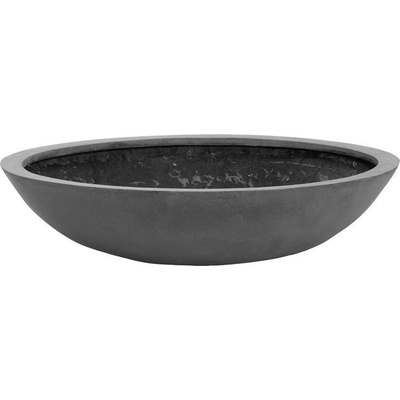 Pottery Pots květináč Jumbo Bowl S šedý Natural Fiberstone 70 x 17 cm