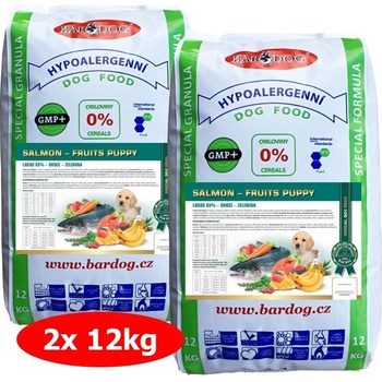 Bardog Salmon fruit holistic 2 x 12 kg