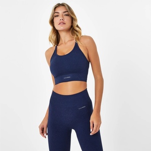 USA Pro UP Seamless Adjustable Sports Bra - Navy