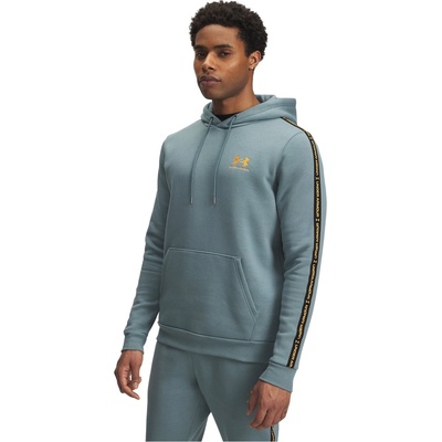 Under Armour Суичър Under Armour Men's Icon Fleece Taping Hoodie - Jasper Blue