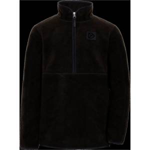 Didriksons Детски поларен пуловер Didriksons Kid's Rubi Half-Zip Fleece jumper - Black - размер 120 (704-6250-0211)