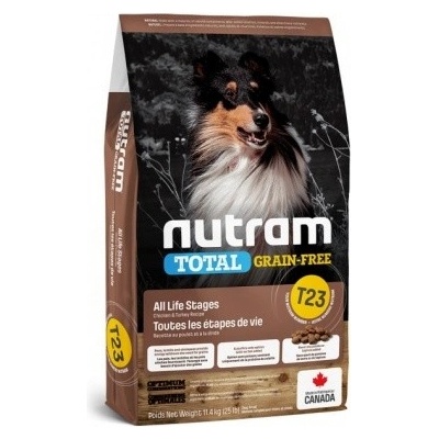 Nutram T23 Total GF Turkey Chicken & Duck 11,4 kg