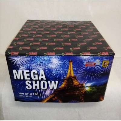 Zahradní ohňostroj MEGA SHOW 100 ran