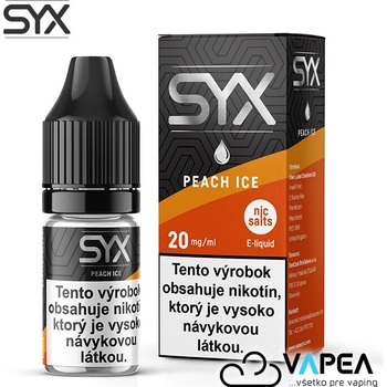 Syx NS Peach Ice 10 ml 20 mg