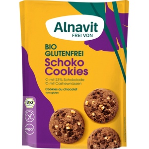 Alnavit Био шоколадови бисквити - 125 г
