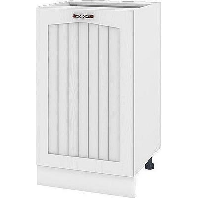 ИРИМ Долен кухненски шкаф Сити БФ-Бяло фладер-04-43 десен 50 см