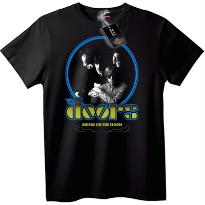 NOONEBRAND Тениска The Doors - Ездачи в Бурята - M, Black