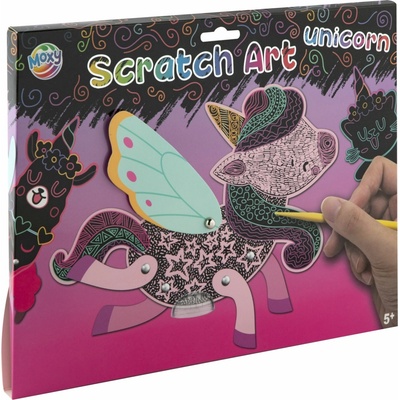 Grafix Škrabací obrázky unicorn a lama
