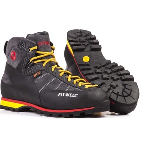 Fitwell big wall f6000/1 СЪБИТИЕ / Мъжки технически обувки за виа ферата - антрацит 5.5 uk (fitw00111)