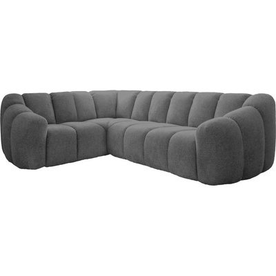 Miuform Сив ъглов диван (ляв ъгъл/L форма) Shell - Miuform (2540TA97)
