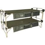 Disc-O-Bed Сгъваем шезлонг Disc-O-Bed със страничен джоб Arm-O-Bunk, OD зелен (31965B)