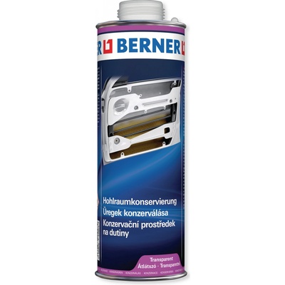 BERNER Konzervačný prostriedok na dutiny, priehľadný 500 ml