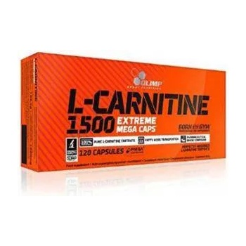 Olimp Sport Nutrition Л-карнитин L-Carnitine 1500 Extreme Mega Caps, 120 капсули, 2496