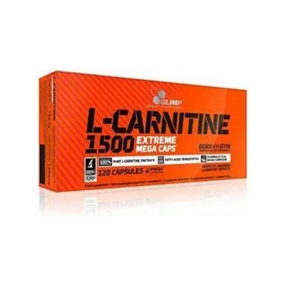 Olimp Sport Nutrition Л-карнитин L-Carnitine 1500 Extreme Mega Caps, 120 капсули, 2496