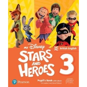 My Disney Stars and Heroes British Edition Level 3 Pupil's Book with eBook and Digital Activities (ISBN: 9781292417592)