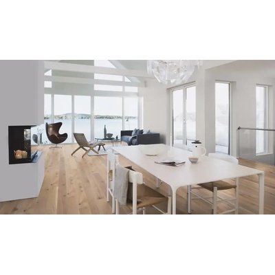 Трислоен паркет Oak Espressivo White GBG8ZMFD