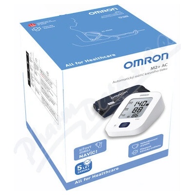 Tonometr digi.OMRON M2+ AC pažní+zdroj