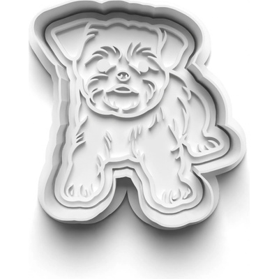 Vykrajovačka - brussels griffon 8x8cm