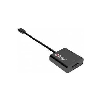 Club 3D USB 3.1 Adapter Typ-C zu HDMI 2.0 UHD 4K 60Hz aktiv schwarz CAC-2504