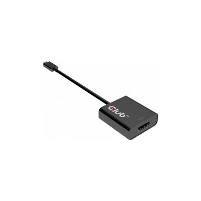Club 3D USB 3.1 Adapter Typ-C zu HDMI 2.0 UHD 4K 60Hz aktiv schwarz CAC-2504