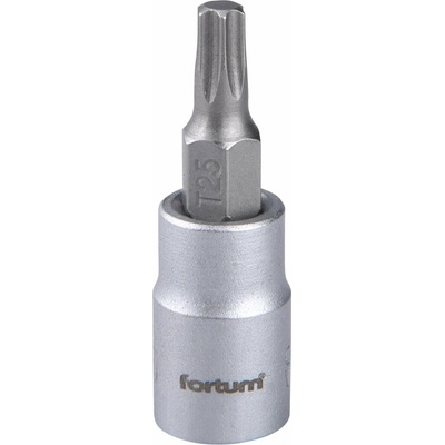 Hlavica zástrčná TORX, TX25, 1/4”, FORTUM