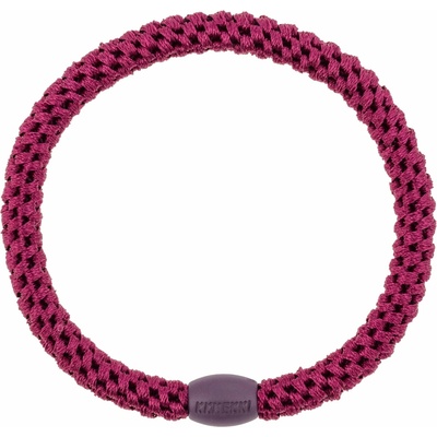 KKNEKKI Gumička do vlasů Kknekki Slim Mulberry, červená barva, textil – Hledejceny.cz