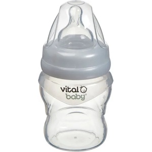 Vital Baby Силиконово шише за подпомагане на храненето Vital Baby - Anti-Colic, 150 ml (V-443824) - ozone