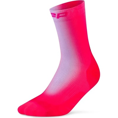 CEP Мъжки туристически чорапи CEP Run Edt. Gradient Socks Mid Cut 5.0 Running socks - Lilac / Pink - размер IV (207-1138-0212)