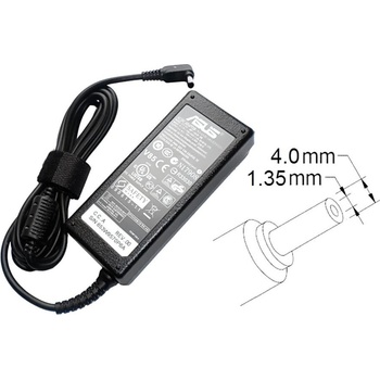 ASUS Заряднo за лаптоп Asus, 45W/19V/2.37A, букса - 4.0*1.35mm (CHAR0055)