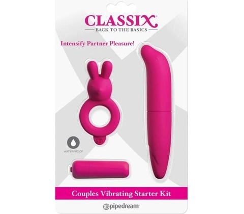 Pipedream Classix Couples Vibrating Starter Kit