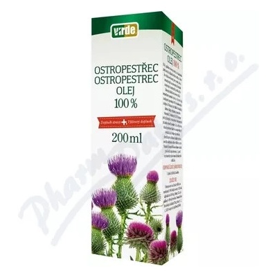 VIRDE OSTROPESTREC 100% OLEJ 0,2 l