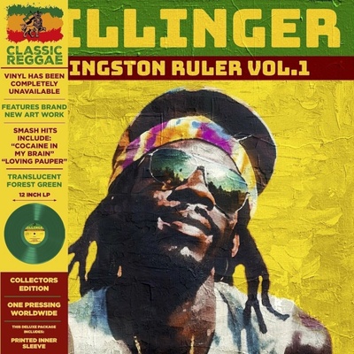 Dillinger - Kingston Ruler Vol.1 (Green Translucent Forest Coloured) LP