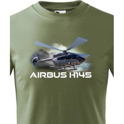 Dětské tričko Airbus Helicopters H145 MilitaryCanvas Dětské tričko Bezvatriko.cz 3233