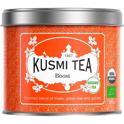 Kusmi Tea Зелен чай BOOST, 100 г насипен чай в кутия, Kusmi Tea (KUSMI21634A1070)
