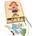 Woodyland Пъзел за връзване Woody - Момиче (90017)