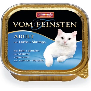 Animonda Vom Feinsten Classic with salmon shrimps пастет за котка със със сьомга и скариди 100gr